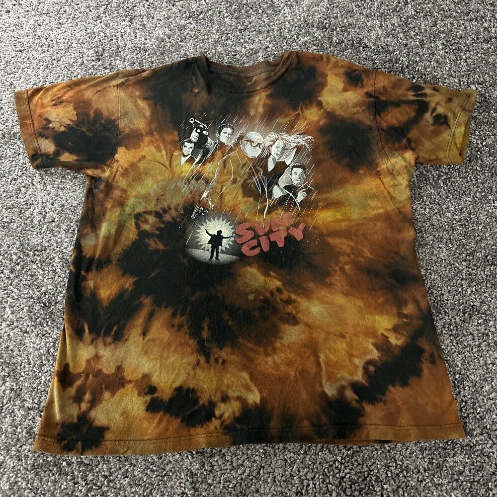Always Sunny in Philadelphia Shirt Mens XL Tie Dye Sun City Short Sleeve T-Shirt